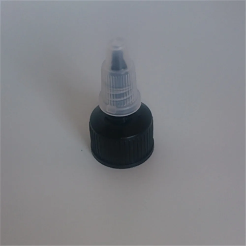 
Plastic twist on ketchup sauce nozzle cap twist open oil cp 