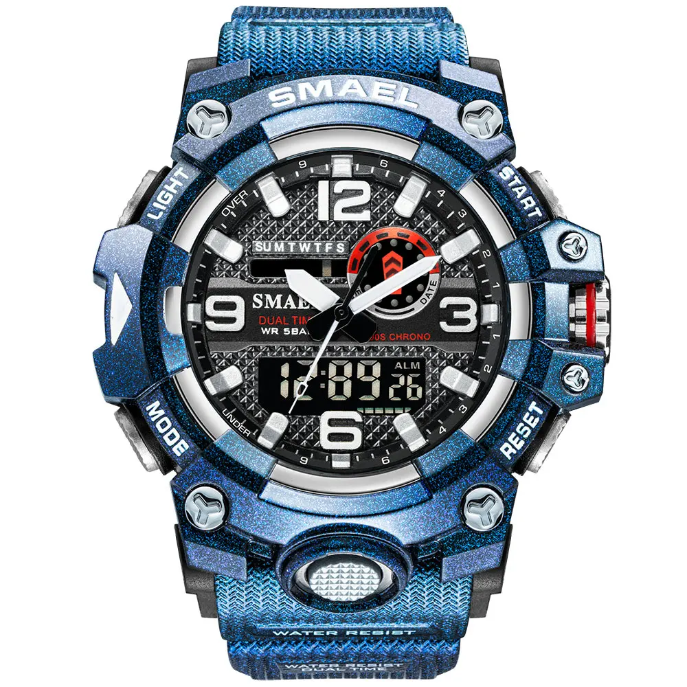SMAEL multifunctional colorful 8035 Sport watch  digital jam tangan for present