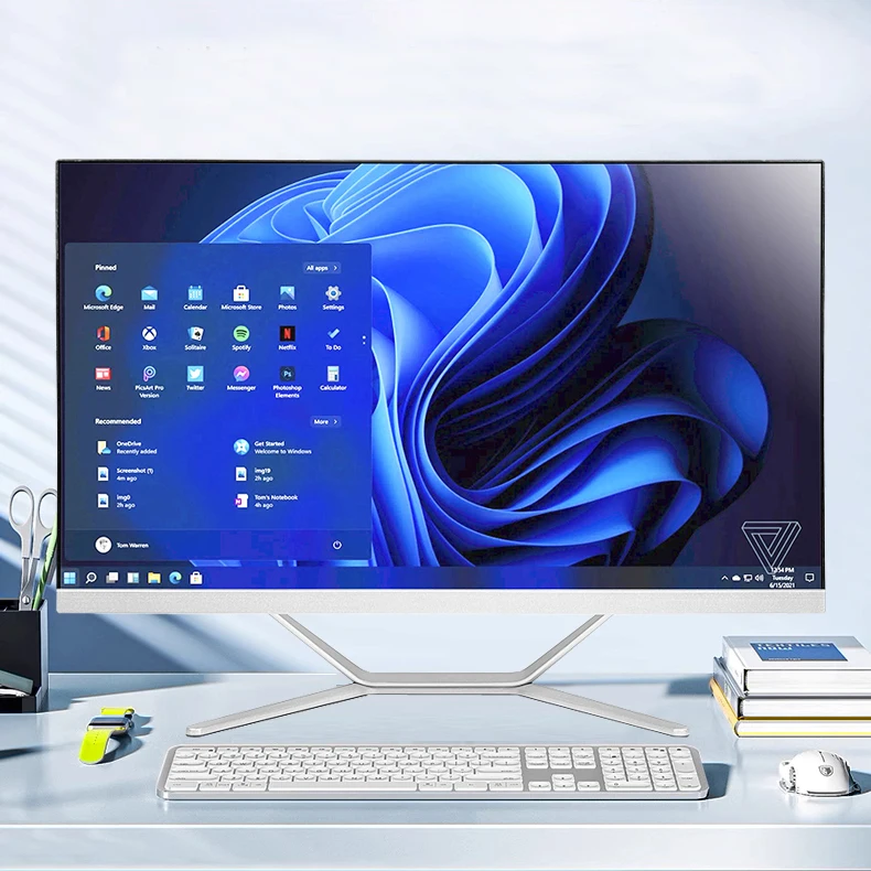 Высокопроизводительный core i5 i7 все в одном Компьютеры 27 windows 10 пакет все-в-одном компьютере