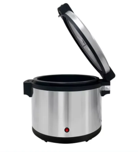 Stainless Steel Large Capacity 15 Liter Electric Commercial Rice Warmer In Hotel Restaurant Supplies Keep 24 Hours Warm