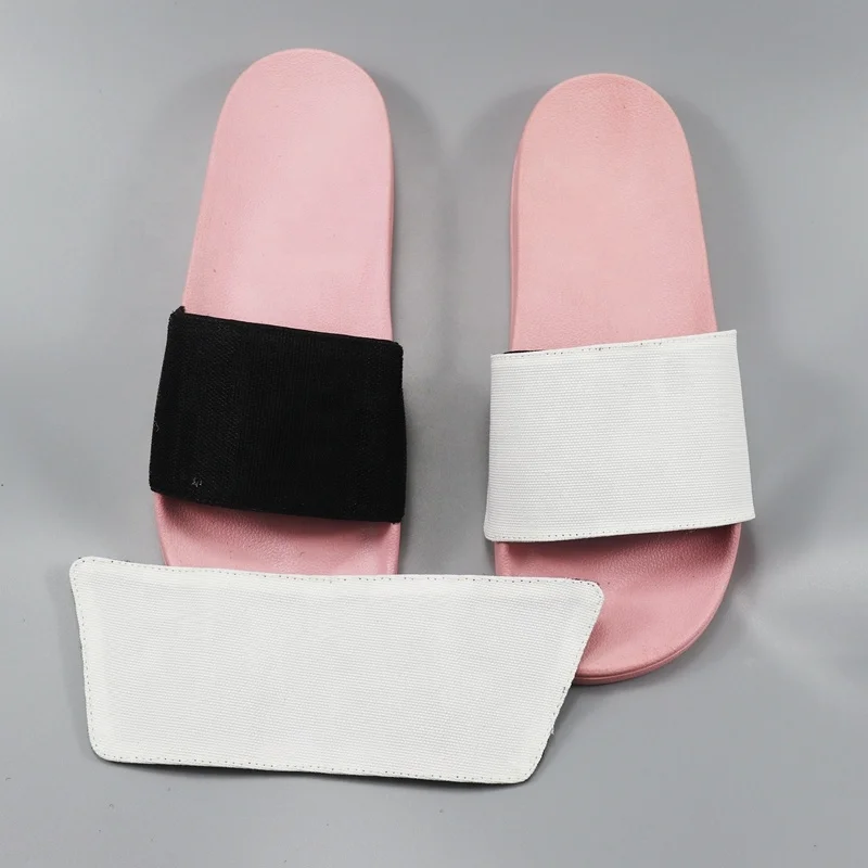 kids plain blank slides for sublimation, adult and children removable straps slippers sublimation blanks products