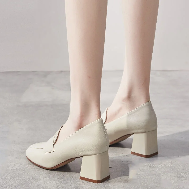 KH-a225 Dressy Comfort Slip On  Casual  Water Proof Wholesale Women High Heel Shoes China