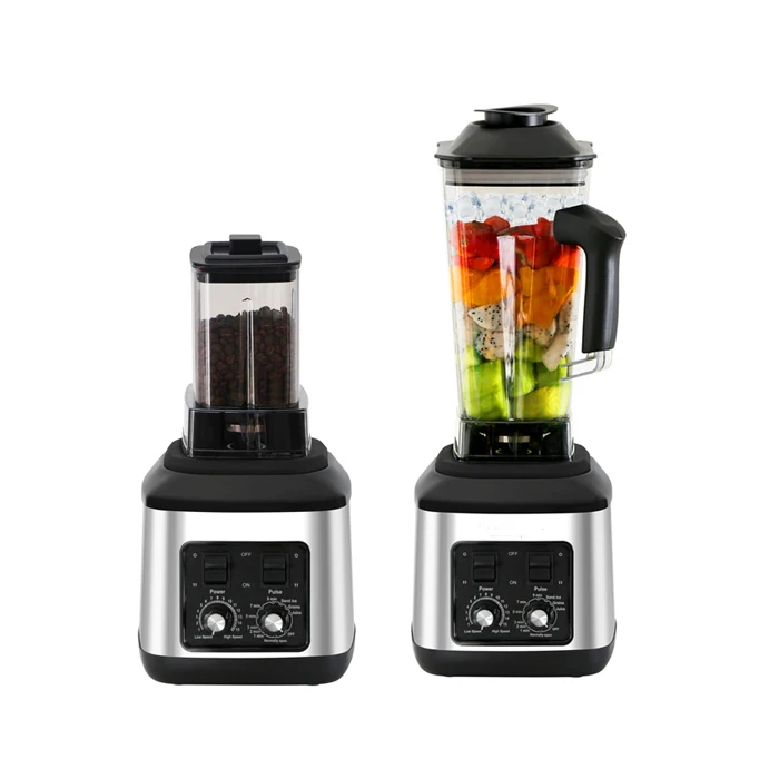Jewin Custom 3-in-1 Tabletop Blender NEW Design 1000W with Stainless Steel Housing 2.5L/3L Capacity 15-Speed Pulse Function