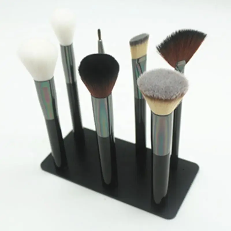 JDK New Design High quality Makeup brush Kit 7 pcs Makeup brushes Sets with magnetic stand Metal Pad