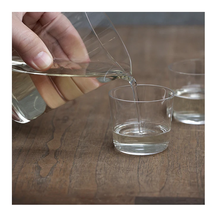 Высококачественная подарочная коробка ручной работы, набор для воды и чая, стеклянная чашка juce