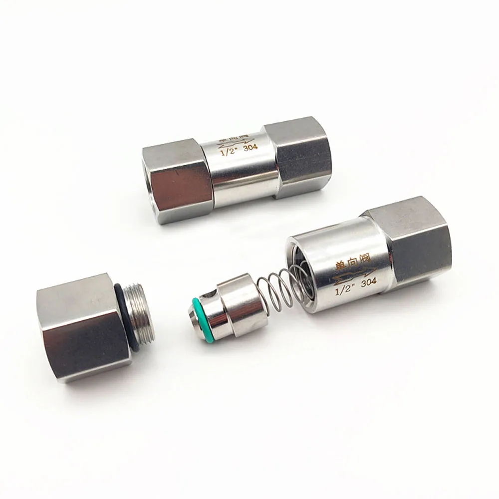 Stainless Steel 304/316/316L Split Check Valve NPT BSP G Female Thread Non Return Valve