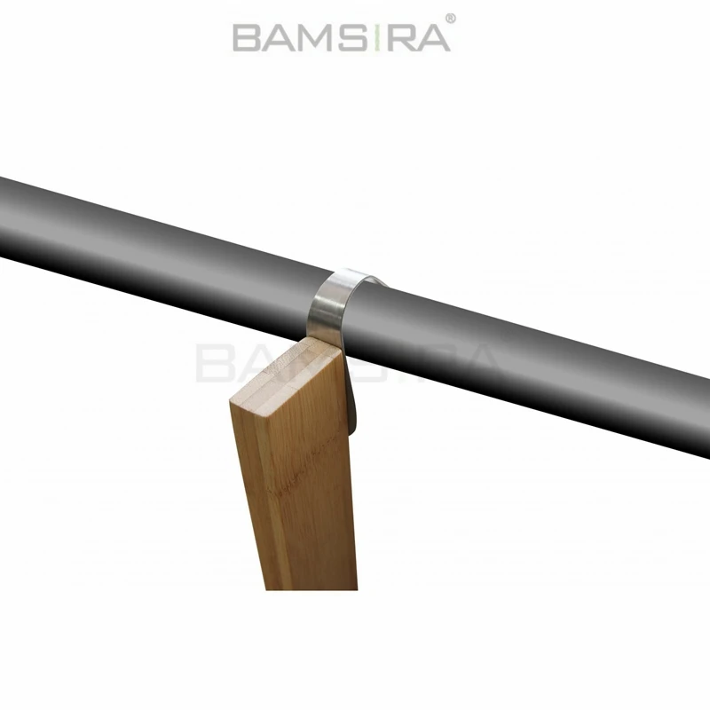 Подвесной бамбуковый балконный стол идеально подходит для любого современного пространства/Bamsira_BSCI