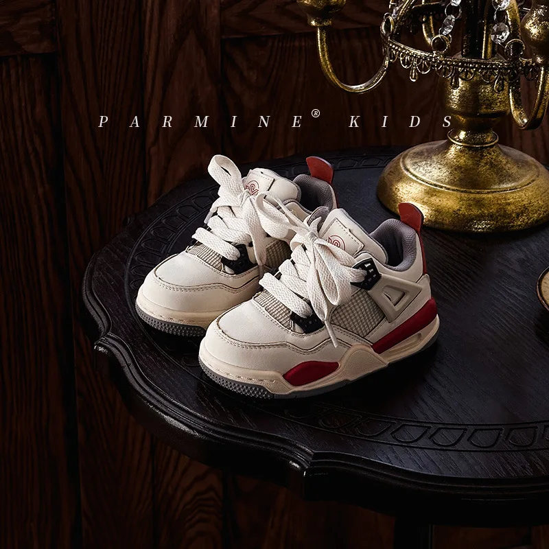 Wholesale Fashion Trend White Sports Shoes Casual Comfortable Board Shoes For Boys And Girls