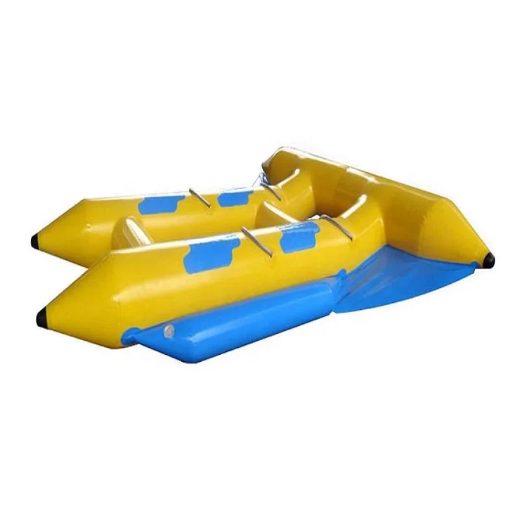
4-12 Persons(Riders) Seat Durable Inflatable Towable Tube Outdoors Banana Boat / Fly Fish 