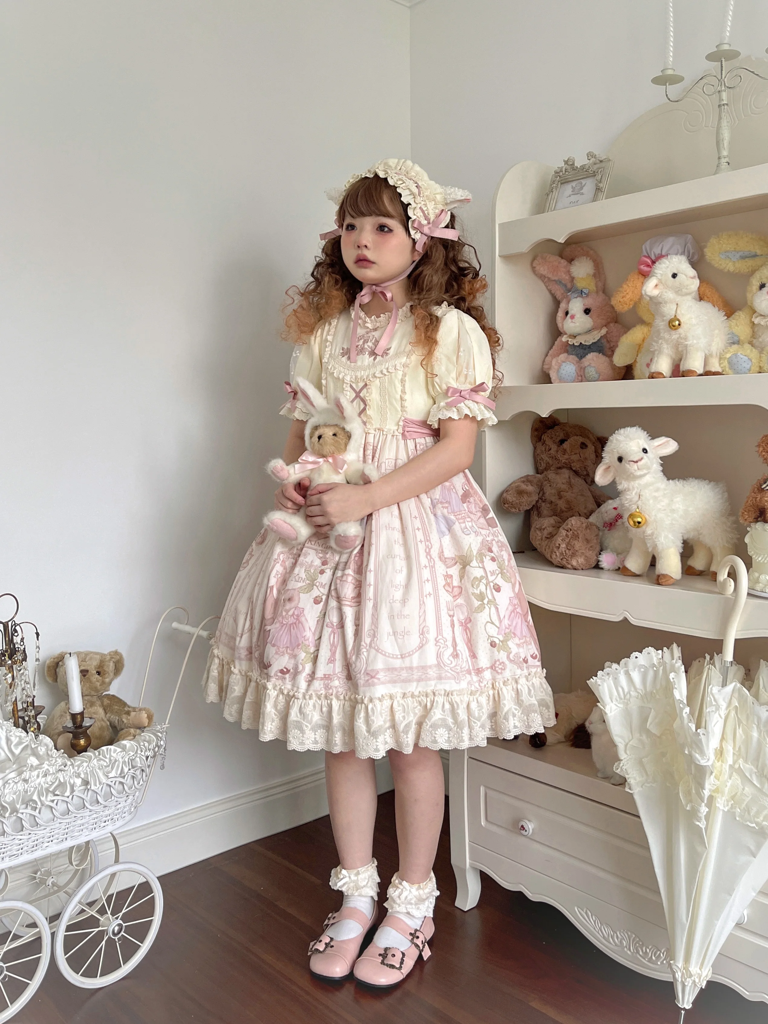 Hot selling brand sweet swing lolita girl costumes dresses anime cosplay gothic girls clothing lolita