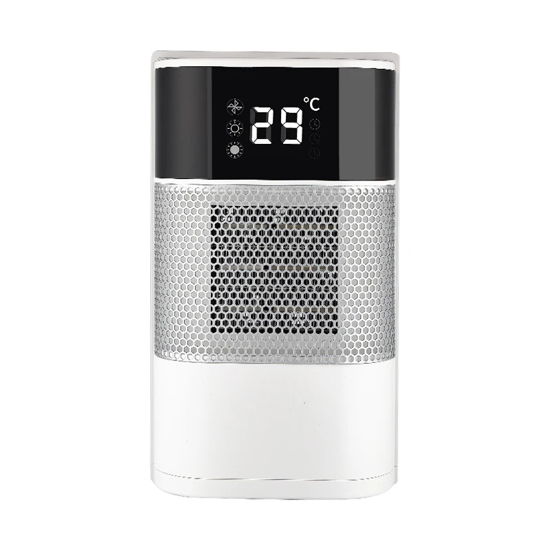 Умный электрический нагреватель с сенсорной панелью, керамический нагреватель с положительным температурным коэффициентом, домашний портативный нагреватель вентилятора для ванной комнаты