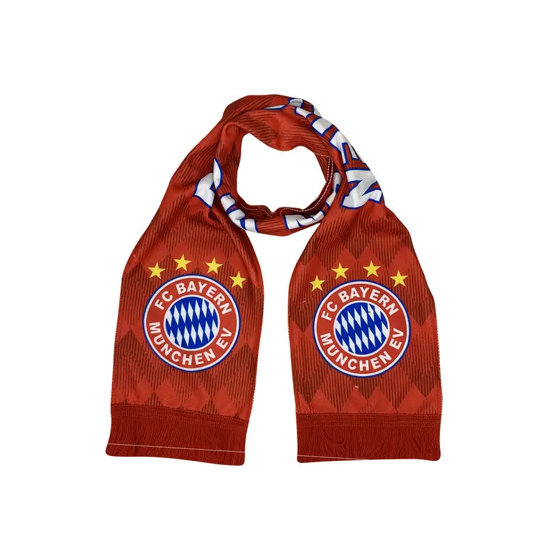 Customized Logo world football cup football team clubs fan souvenir woven scarf