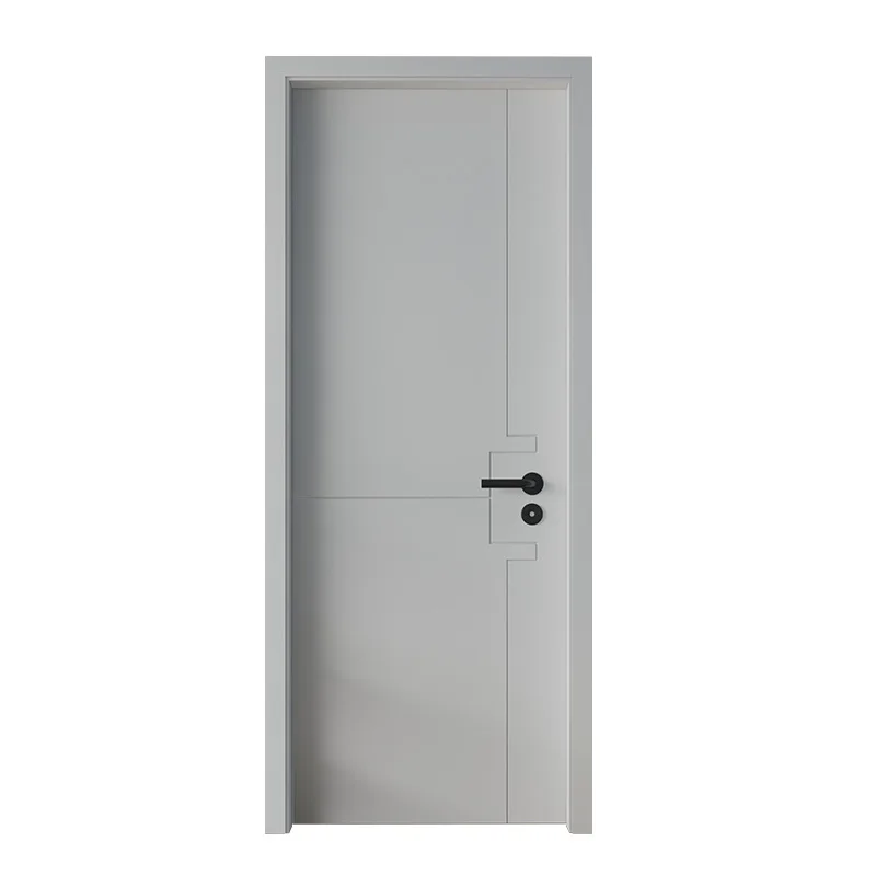 Wood Plastic Composite Door Wooden Panel WPC Door