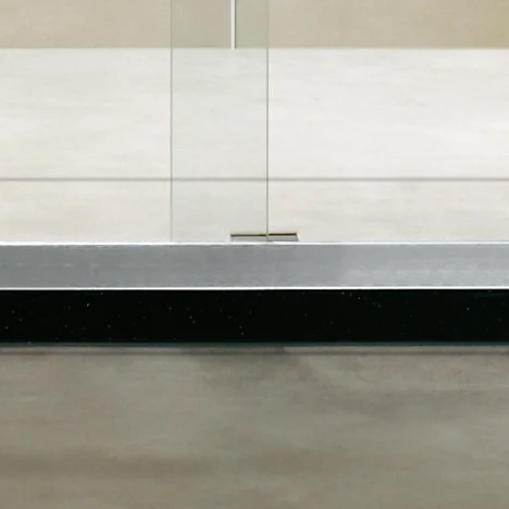 Foshan aluminium shower room sliding glass shower door hardware glass shower screen