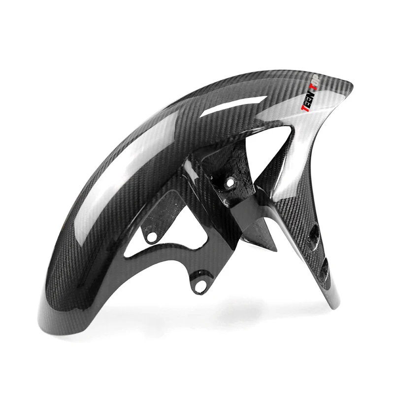  Twill Carbon Fiber Front Fender For Yamaha R1 R1M 2009-2017 Mudguard FZ-10 MT-10 2015-2017 R6 2017+ Wheel Guard Cover