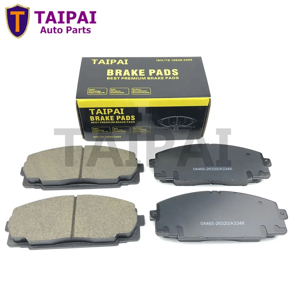 oe quality anti noise Japanese bus break parts supplier OEM D1344 D2064 04465-26090 HIACE LH114 brake pads ceramic for TOYOTA