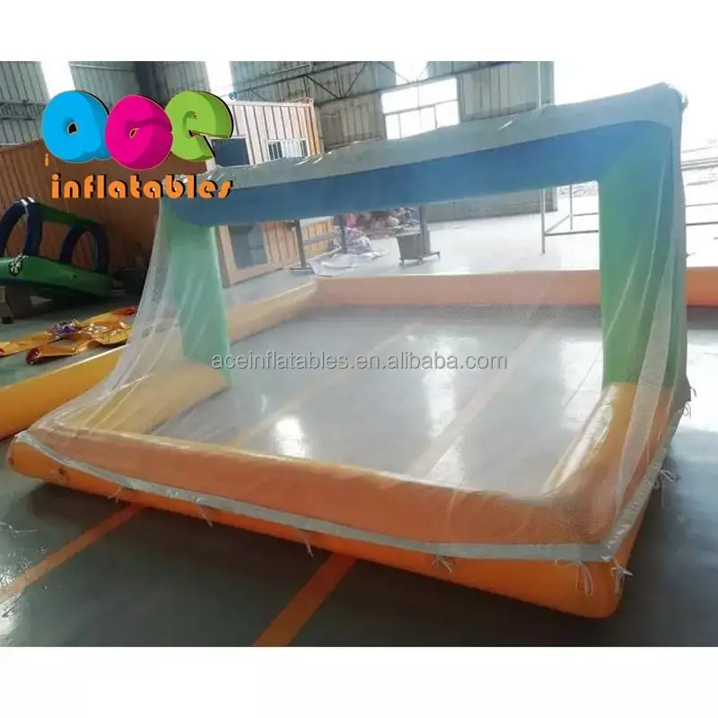 factory price Water Ball Game Field Floating sport game water polo goal inflatable