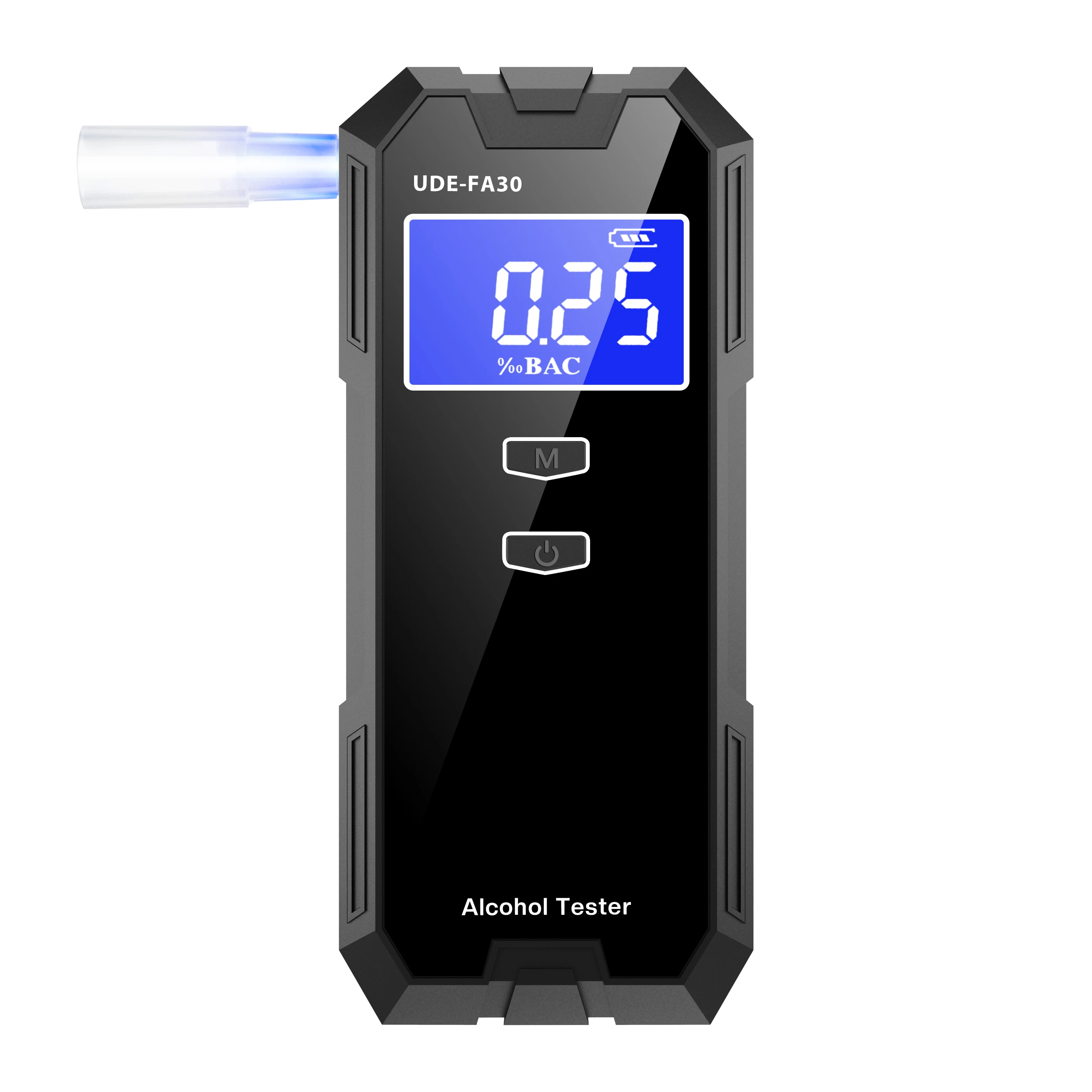 Customized breathalyzer  fuel cell sensor alcohol tester high quality electrochemical breath alcohol tester