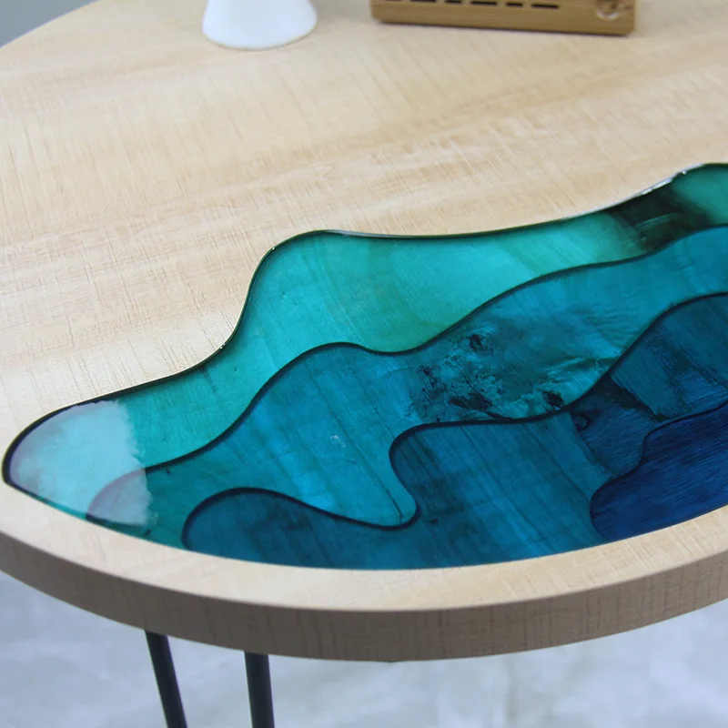 Epoxy Resin Table Home wooden coffee table