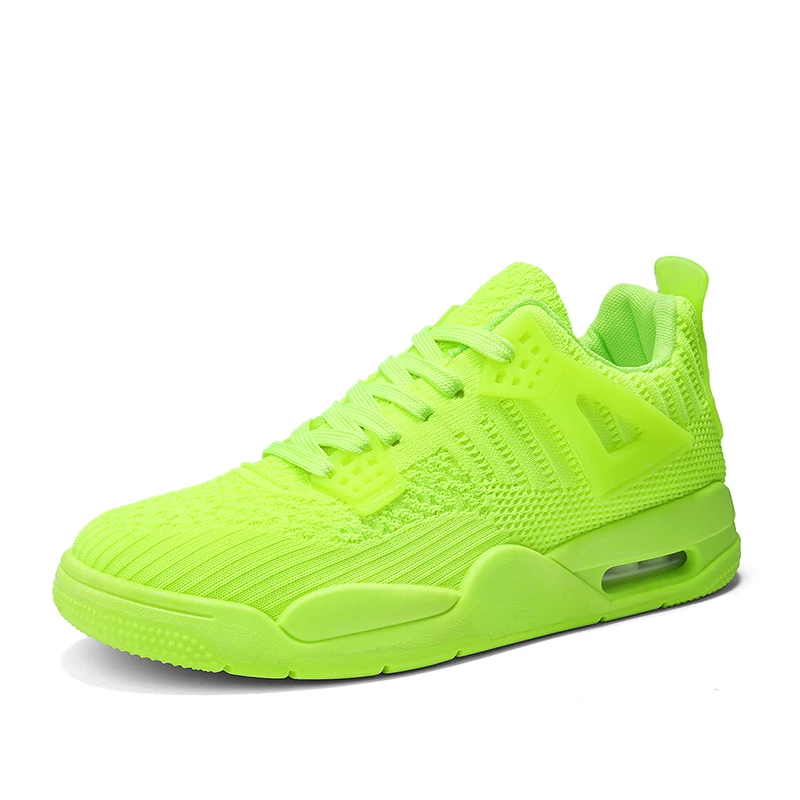 Foreign trade 2019 new mesh breathable breathable men's sports basketball shoes