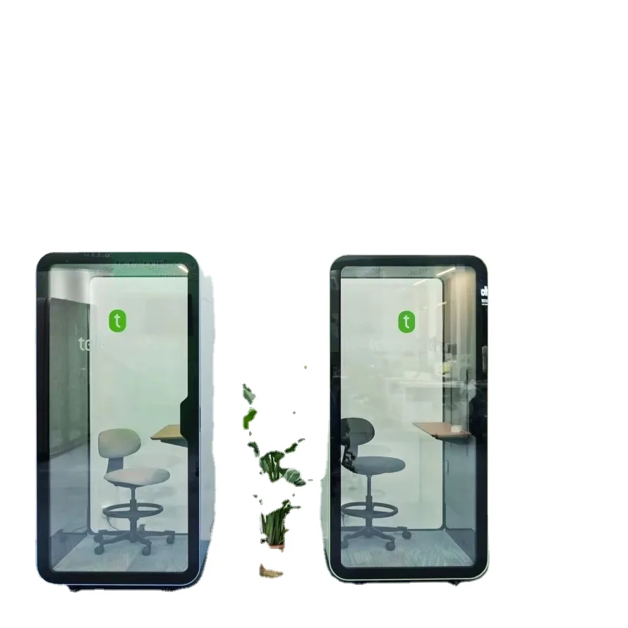 Telebooth  Movable Single Simultaneous Sound Insulation Translation Room Silent Workroom Office Pod