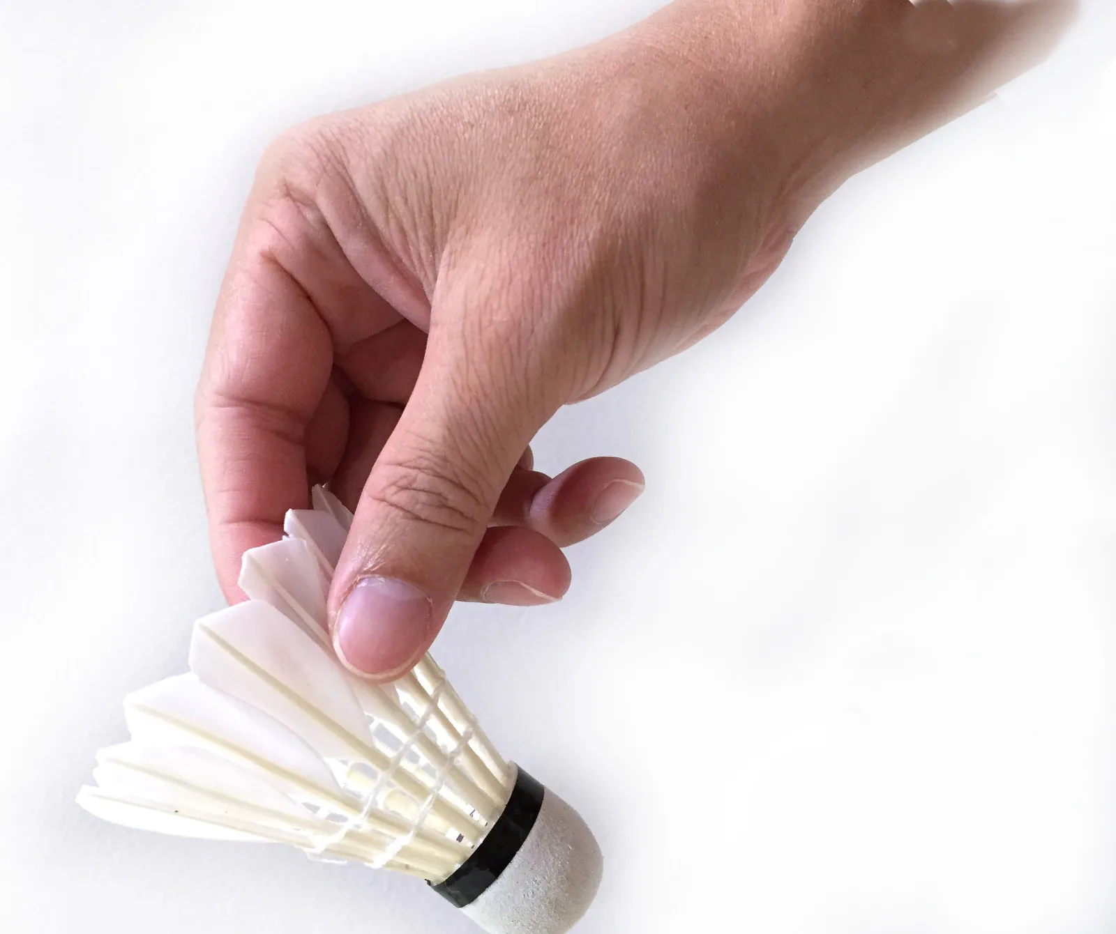 PD SPORT White Feather Shuttle Cocks Badminton Cheap Durable Duck or Goose Feather Shuttlecocks Badminton