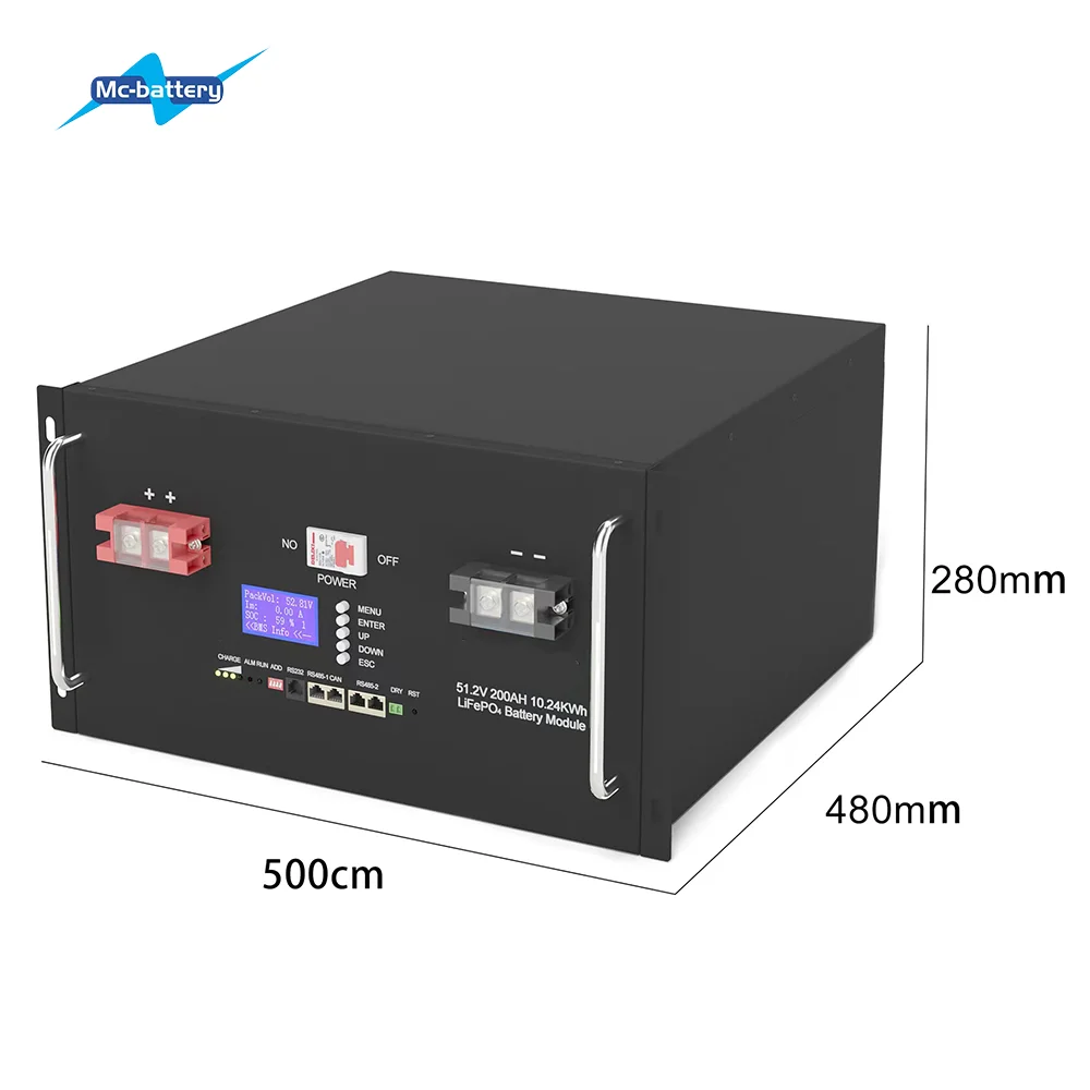 Energy Storage Power Wall Grade A lifepo4 battery Custom 5KWh 10Kwh Battery Pack Wall-mounted Solar Home Energy