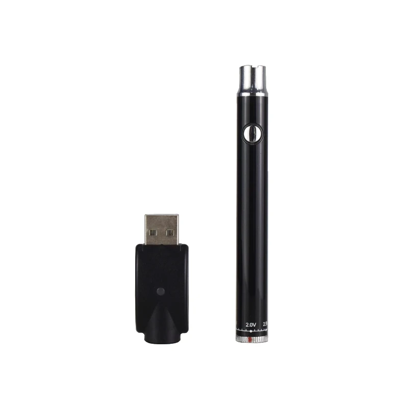  CBD 510 аккумуляторная батарея 350 мАч перезаряжаемая cbd vape pen kit с регулируемым