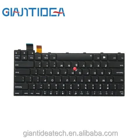 US keyboard with silver frame for ThinkPad 13 Gen 2 (Type 20J1/20J2) 01EN805
