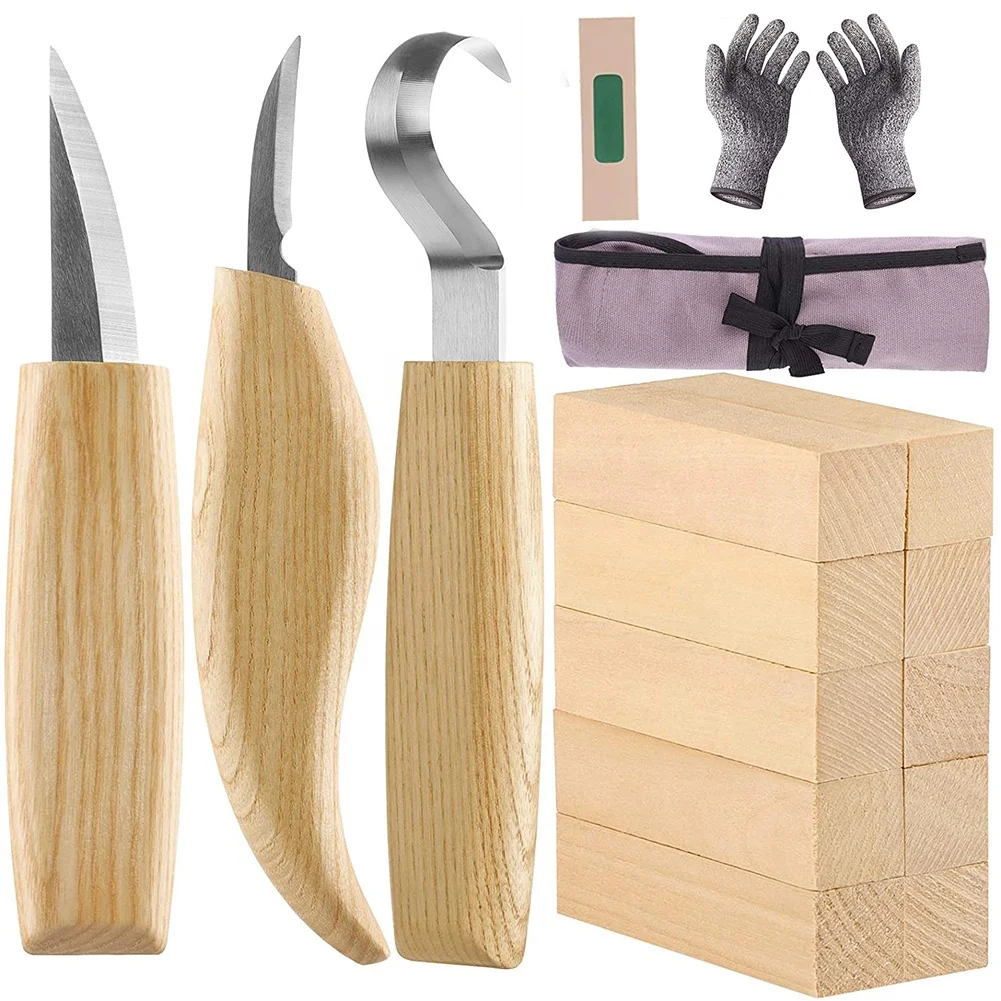 High Quality Wood Carving Knife Tool Set Woodworking Art Sculpture Tools For DIY