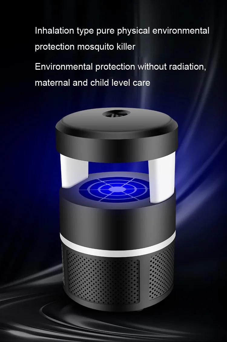 
USB Electric Flying Insect Pest Repeller Control Mosquito Killer Lamp For Room 