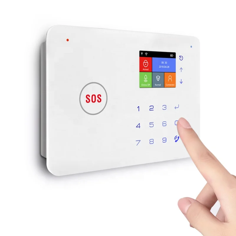 Smart Home Security Alarm System Tuya Smart Gateway Alarm For 16 Hours Wifi And Gsm Networking Transmission