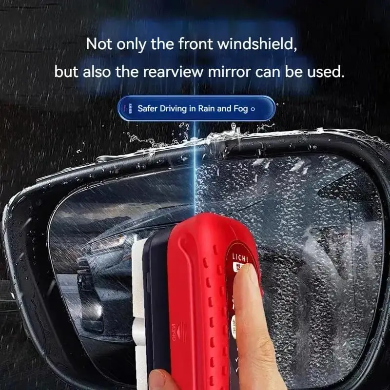 Factory Price Auto glass oil film remover Powerful front inside windshield oil film stain removal glass oil film cleaning brush
