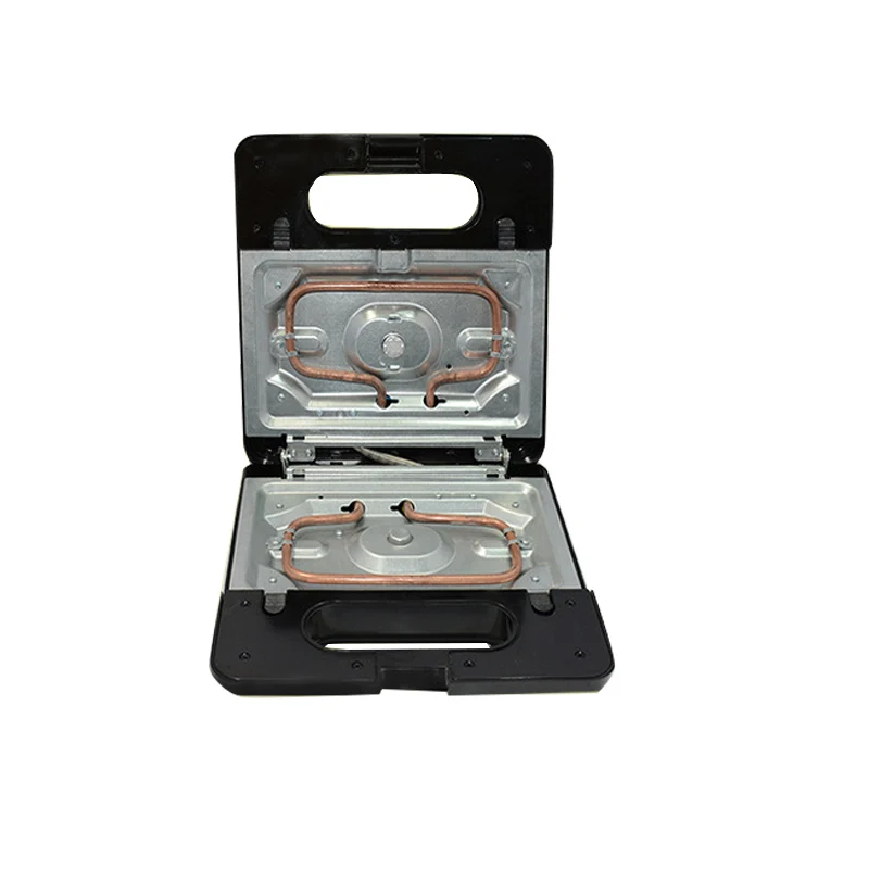 LUCKY FEEL SJ303 New Trending Product 3 in 1 Interchangeable Adjustable Non-stick Breakfast Sandwich Waffle Maker