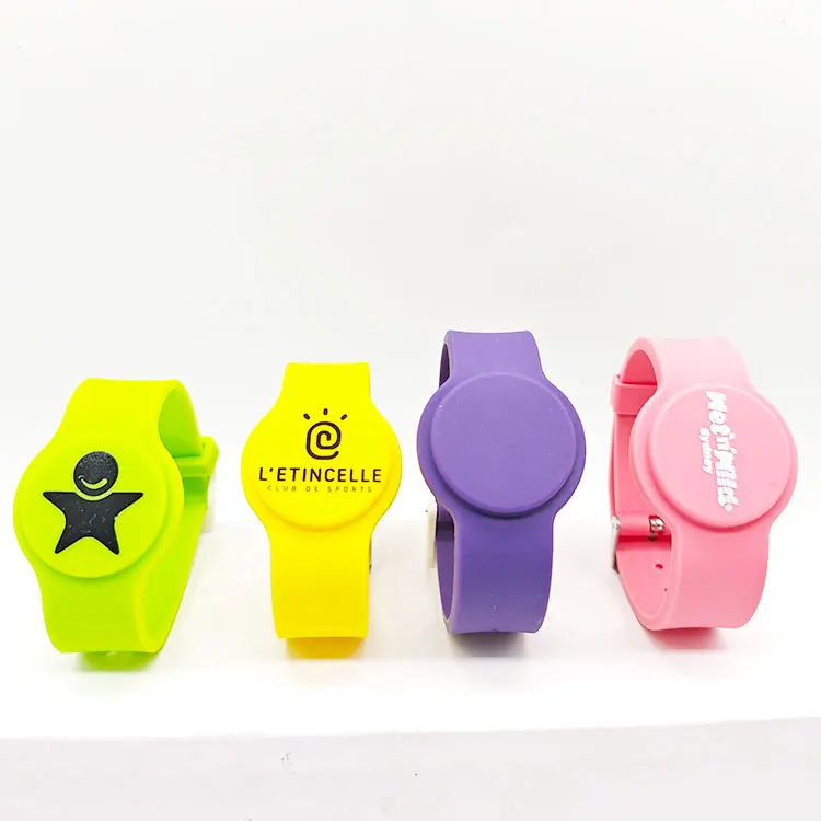Full Color Printing 13.56mhz NFC 213 216 Event Bracelet RFID Silicone Wristband