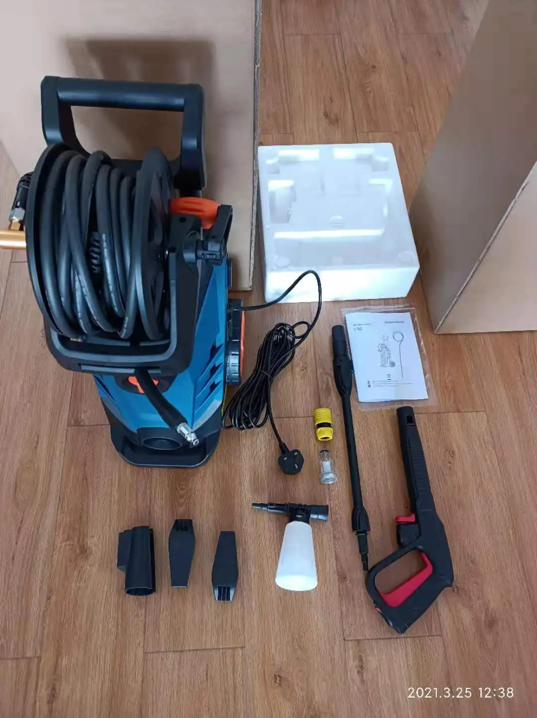 2880PSI портативная Бытовая мойка высокого давления Электрическая Мойка для автомобиля автоматическая