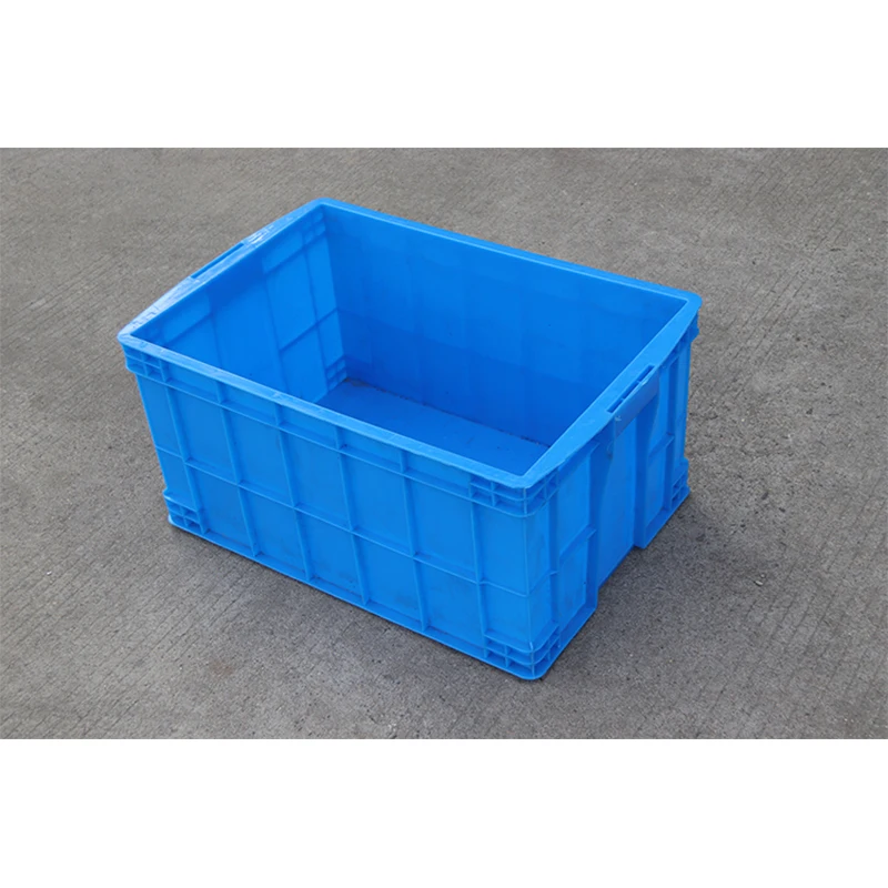 LK Solid Style Perforated Plastic Turnover Box Collapsible Nestable Stackable Storage Bins with Excellent Features