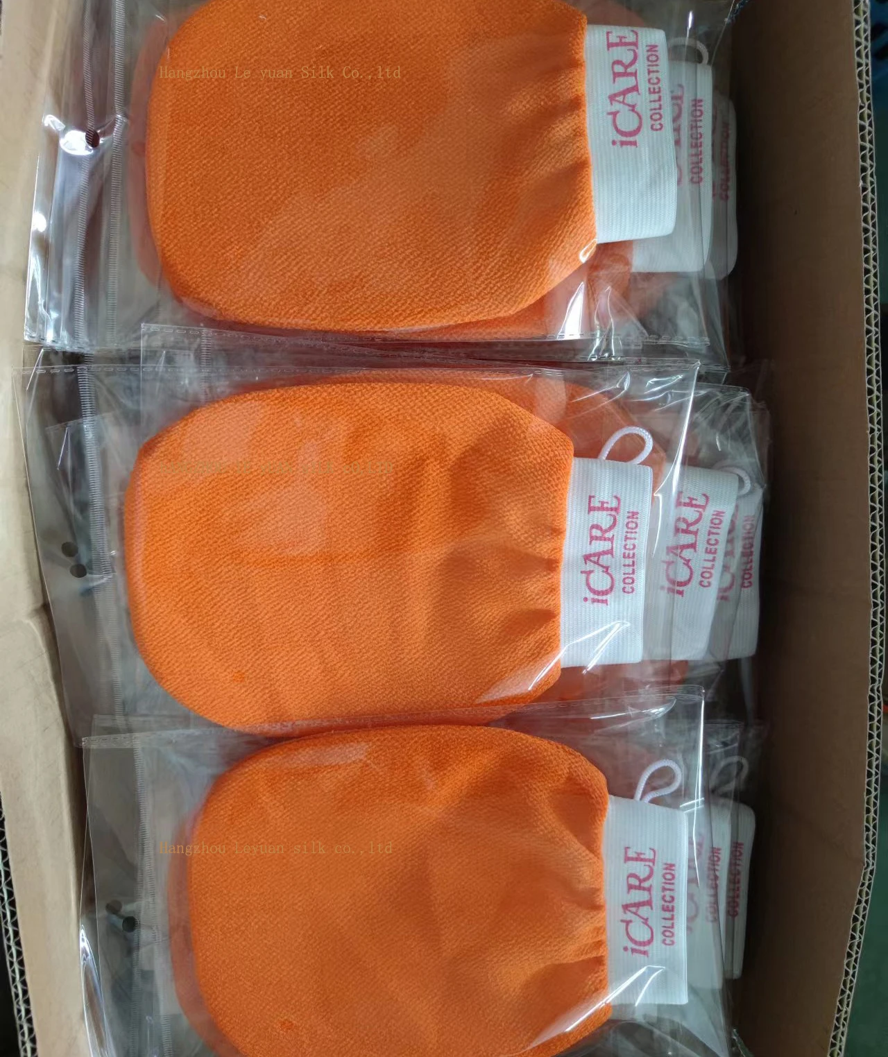 Private Label OEM Viscose Bath Glove Exfoliating Spa  Hammam Cleaning Body Rayon Exfoliating Care Bath Brushes Sponge Glove