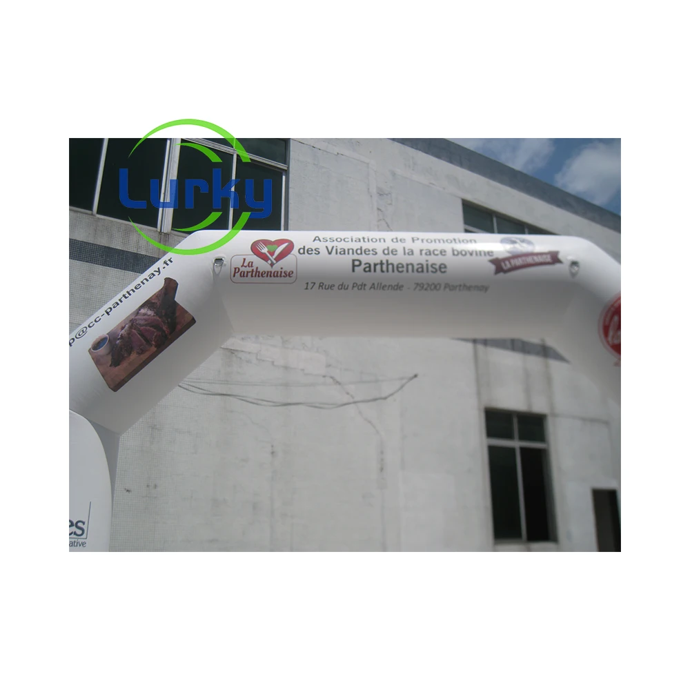 Hot selling High Quality Outdoors Advertising Customized Logo Inflatable Archway