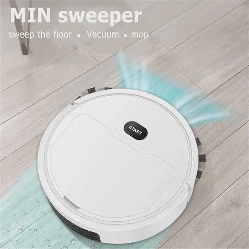 Rechargeable Automatic Smart Robot 2000Pa Vacuum Cleaner Suction Robot Vacuum Cleaner With Mopping Function