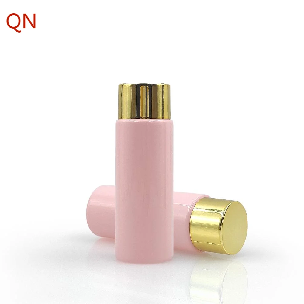 wholesale portable face toner cosmetic packaging PET bottles 60ml cream bottle custom different color bottle container