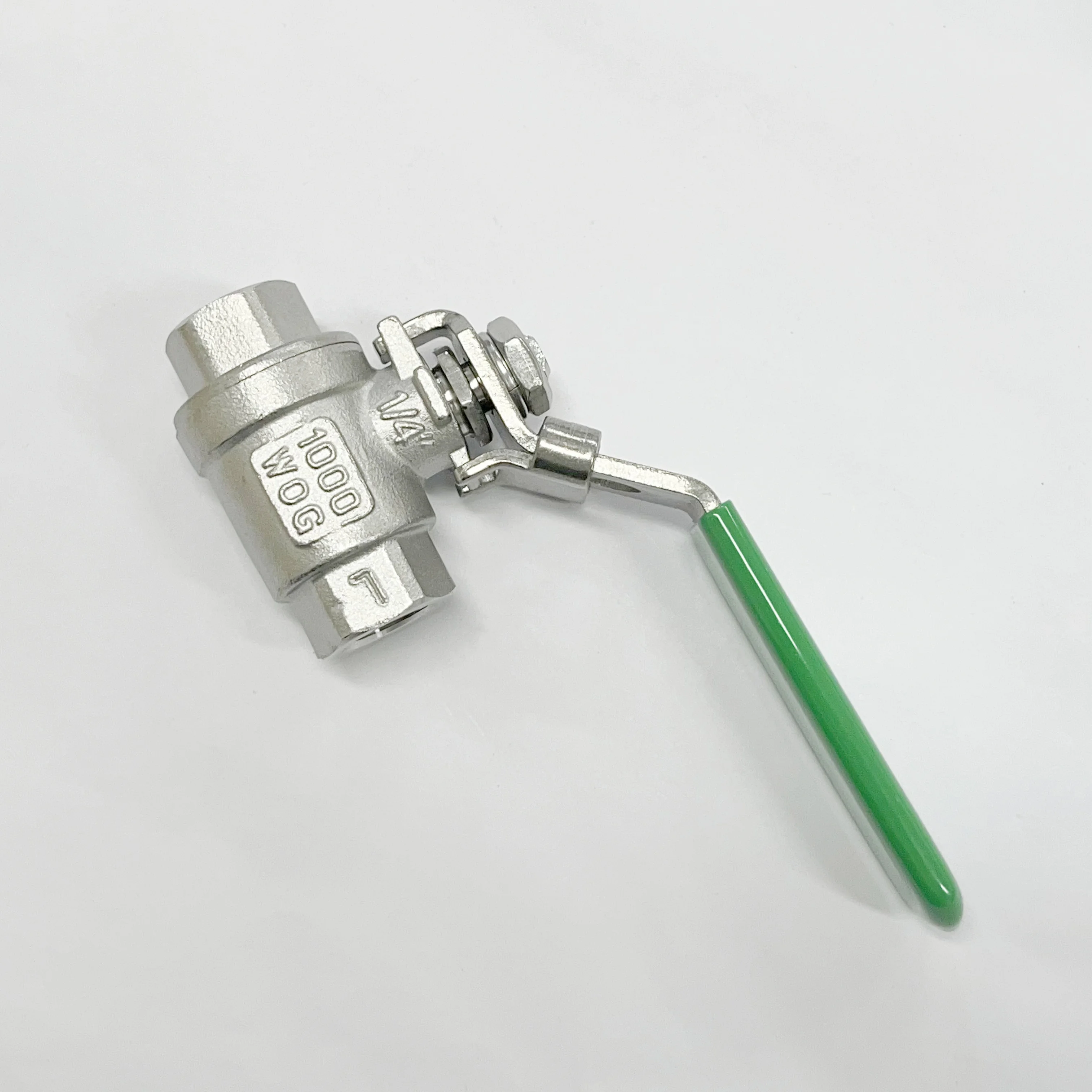 WAKAMASTU 1/4 3/8 NPT BSPT 304 шаровой клапан с резьбой из нержавеющей стали 2 шт. полный порт сверхмощное 1000 устройство блокировки WOG