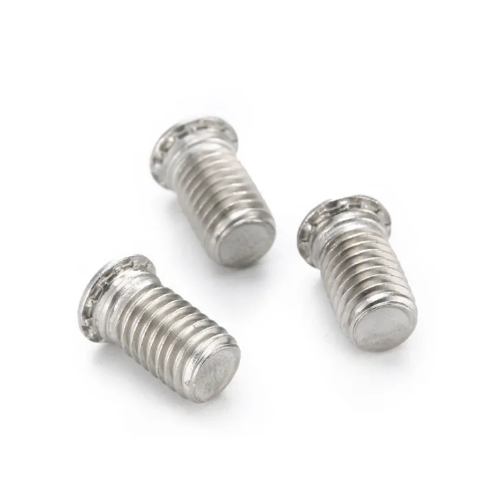 Manufacturer M3 M6 M8 M10 Flush Head Self Clinching Studs Pressure Riveting Screw Clinching Screw