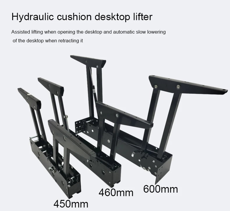 Furniture Fittings Multifunction Metal Folding Hinge Lift Top Coffee Table Mechanism
