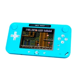 8 бит 4,0 дюймов цветной экран карман геймпад Портативный Видео игровой плеер построен в 208 игр двойной джойстик