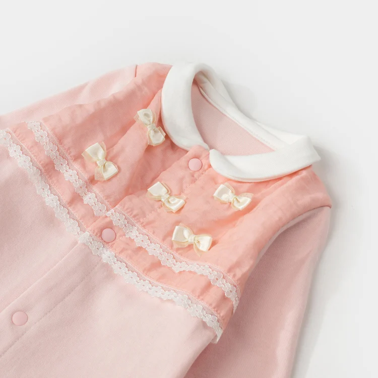 ChuchuPuff LOW MOQ OEM 100% cotton newborn clothes baby rompers set jumpsuit