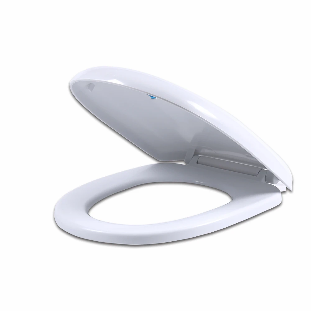 High Quality PP material Toilet Seat For Bathroom Round Oval Soft Close Quick Release Toilet Seat