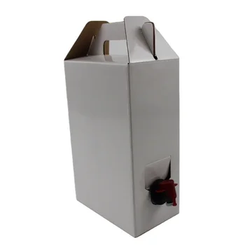 Custom Bag in Box BIB Pouch with Spout for Coffee Wine Oil Water - Disposable Dispenser - Vino Bag in Box