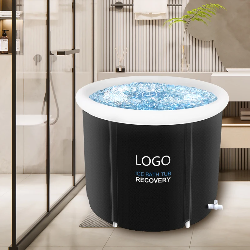 Large Ice Bath Tub for Athletes Portable Bathtub for Athletes Cold Water Therapy Tub for Recovery Cold Plunge Tub Ice Barrel