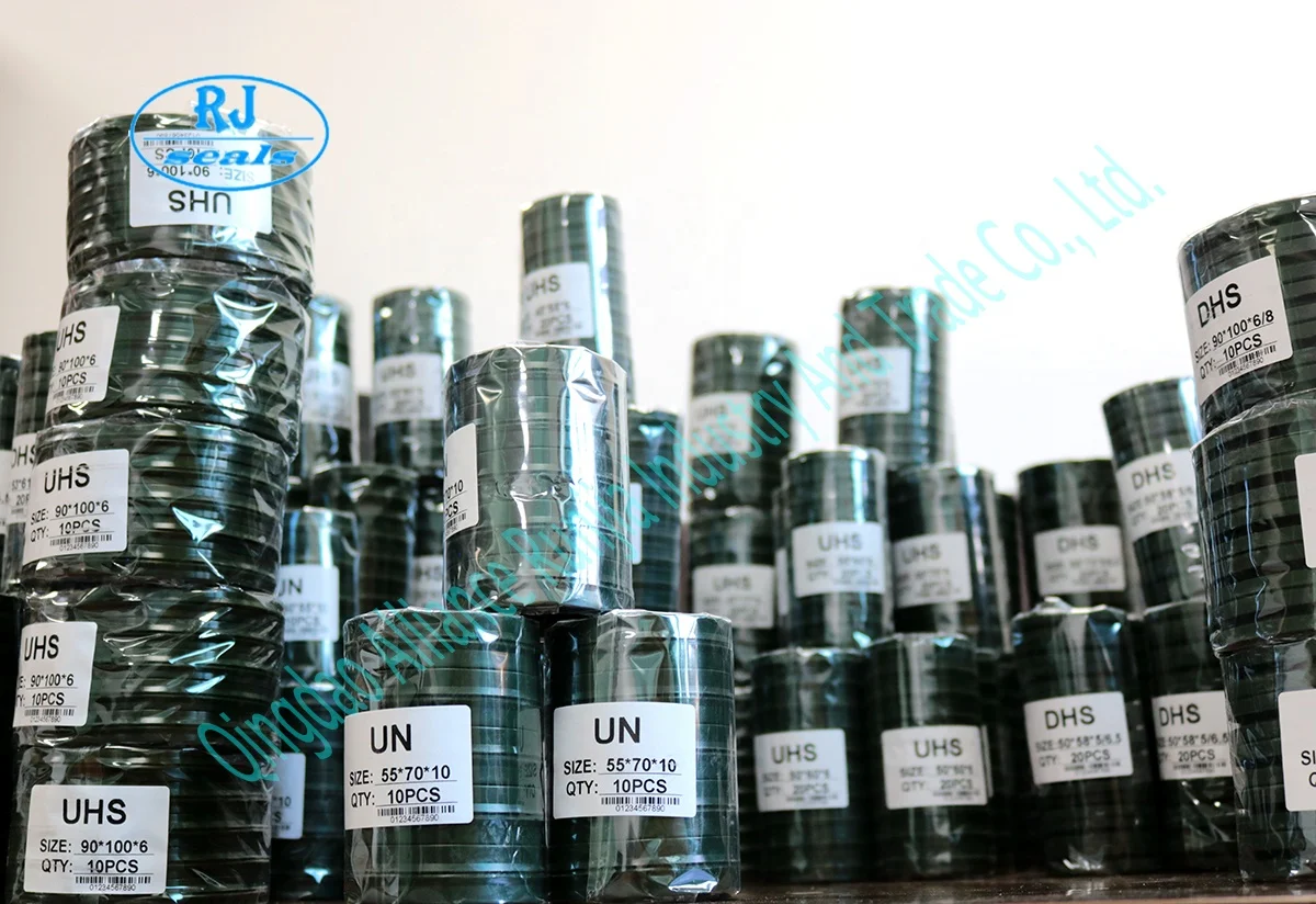 N0K CFW Pu Rod UN DHS IDU ODU KDAS Blue Green Colour Hydraulic Piston Seals